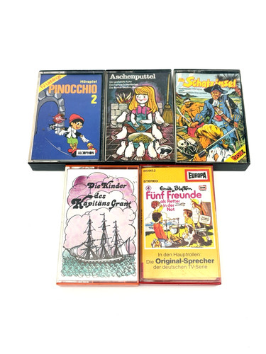 Hörspiel kassette mc - 5x,
