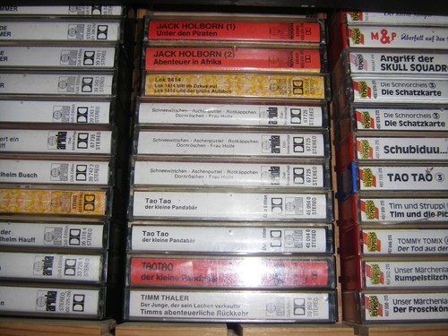 Auswahl hörspiel kassetten - hörspiel-kassetten,