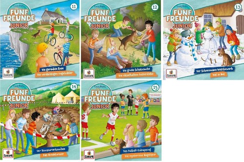 Cds fünf freunde junior - cds,